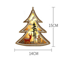 Load image into Gallery viewer, Thrisdar Creative Snowflakes Tree Star Ｈeart