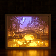 Load image into Gallery viewer, 3D Paper Carving Night Lights LED Table Lamp