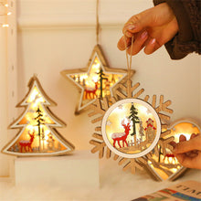 Load image into Gallery viewer, Thrisdar Creative Snowflakes Tree Star Ｈeart