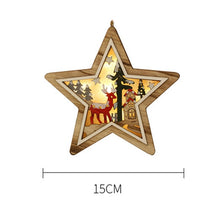 Load image into Gallery viewer, Thrisdar Creative Snowflakes Tree Star Ｈeart