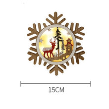 Load image into Gallery viewer, Thrisdar Creative Snowflakes Tree Star Ｈeart