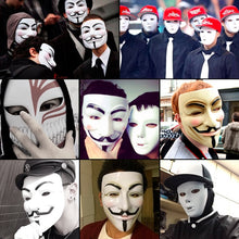 Load image into Gallery viewer, 1PCS Party Masks V for Vendetta Mask Anonymous