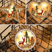 Load image into Gallery viewer, Thrisdar Creative Snowflakes Tree Star Ｈeart