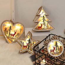 Load image into Gallery viewer, Thrisdar Creative Snowflakes Tree Star Ｈeart