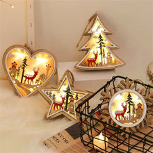 Load image into Gallery viewer, Thrisdar Creative Snowflakes Tree Star Ｈeart