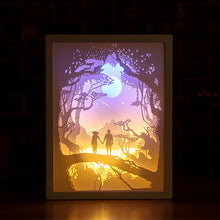Load image into Gallery viewer, 3D Paper Carving Night Lights LED Table Lamp