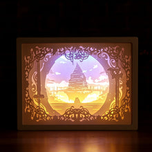 Load image into Gallery viewer, 3D Paper Carving Night Lights LED Table Lamp